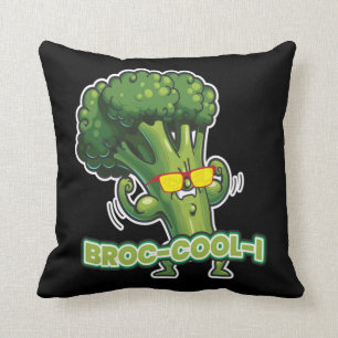 Broc-coola-i Vegan Vegan Vegetables Kudde