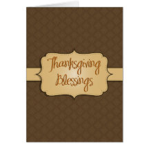 Brocade Thanksgiving Blessings