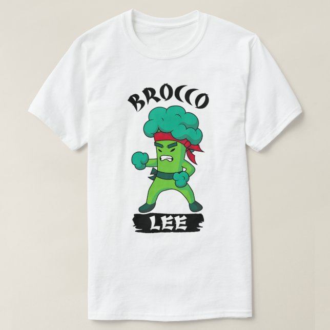 Brocco Lee Broccoli Meme 1 T Shirt (Design framsida)