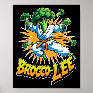 Brocco Lee in Karate Action Poster