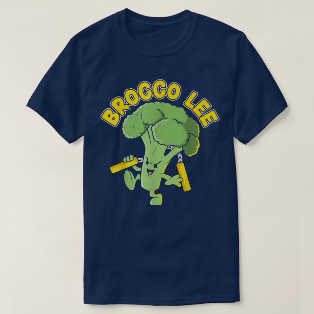 Brocco Lee Vegetable Vegetarian Vegan Broccoli 241 T Shirt (Design framsida)