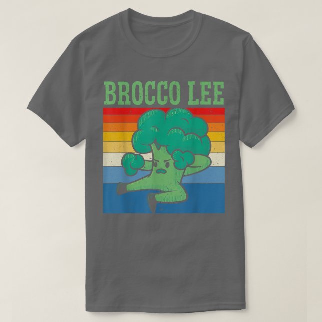 Brocco Lee Vegetable Vegetarian Vegan Broccoli T-S T Shirt (Design framsida)