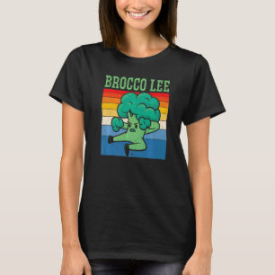 Brocco Lee Vegetable Vegetarian Vegan Broccoli T Shirt