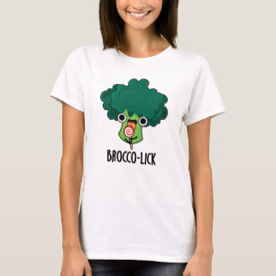 Brocco slickar Funny Veggie Broccoli Pun T Shirt