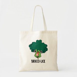 Brocco slickar Funny Veggie Broccoli Pun Tygkasse