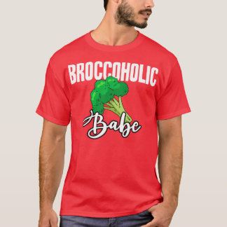 Broccohol Babe T Shirt