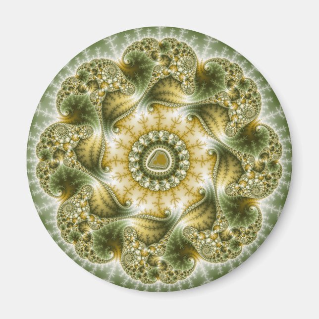Broccolator - Fractal Art Magnet (Framsidan)