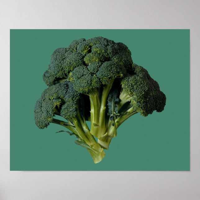 Broccoli 14 tum x 11 tum, Poster Pappert (projekti (Framsidan)