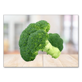 Broccoli ABA Tact Flashcard | Bild-kort Bordsnummer