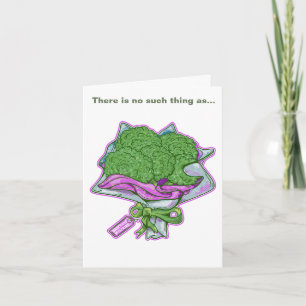 Broccoli Älskare Funny Bouquet Kort