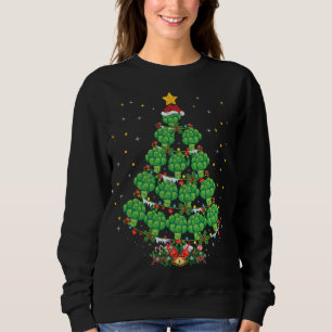 Broccoli Älskare Julafton Gift Broccoli Julgran T Shirt
