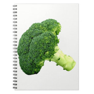 Broccoli Anteckningsbok Med Spiral