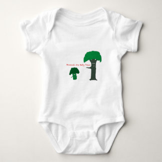 Broccoli är babyträd tee shirt