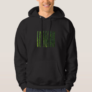 Broccoli är Life Roligt Go Vegan Graphic Vegetable Hoodie
