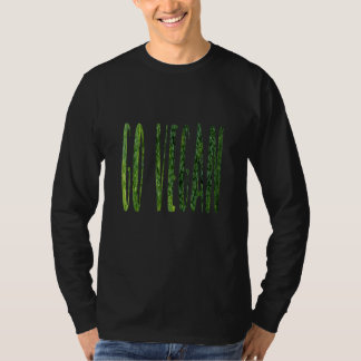Broccoli är Life Roligt Go Vegan Graphic Vegetable T Shirt