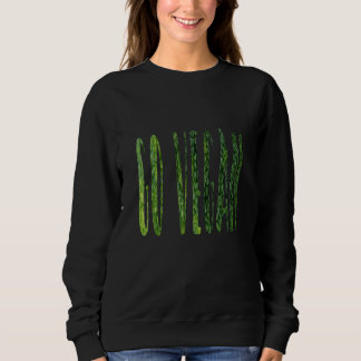 Broccoli är Life Roligt Go Vegan Graphic Vegetable T Shirt