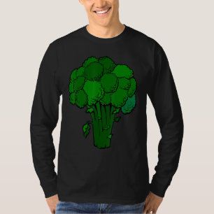 Broccoli är listig Roligt Graphic Vegetable T Shirt