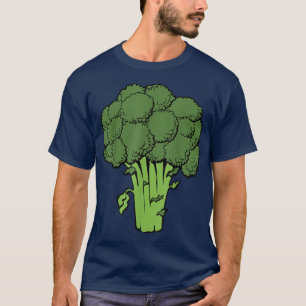 Broccoli är listig Roligt Graphic Vegetable T Shirt