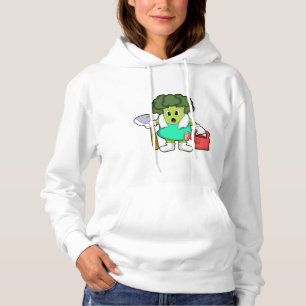 Broccoli as Farmer med Watering-burk T Shirt