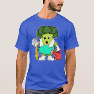 Broccoli as Farmer med Watering-burk T Shirt
