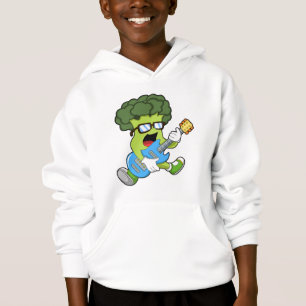 Broccoli as Musician med Guitar T Shirt