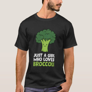 Broccoli Bara en som älskar broccoli T Shirt