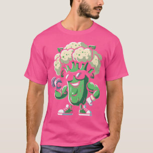 Broccoli Biceps Workout - Funny Graphic Gym Weight T Shirt