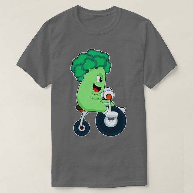 Broccoli Bicycle T Shirt (Design framsida)