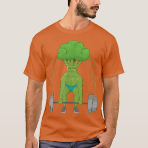 Broccoli Bodybuilding Gym Vegan Vegetarian Bodybui T Shirt