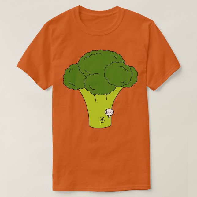 Broccoli Bro T Shirt (Design framsida)