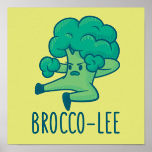 Broccoli Brocco-Lee Poster