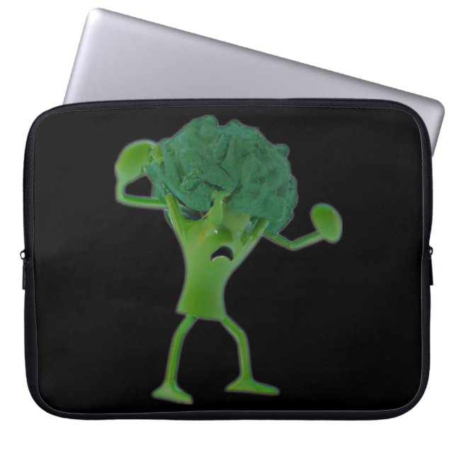 Broccoli Brrooccoolllliii! Bärbar dator Laptop Fodral (Framsidan)