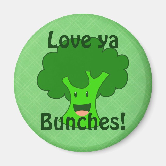 Broccoli Bunch Magnet (Framsidan)