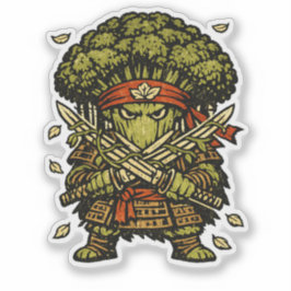 Broccoli Bushido — Skyddare av Skogen Klistermärken