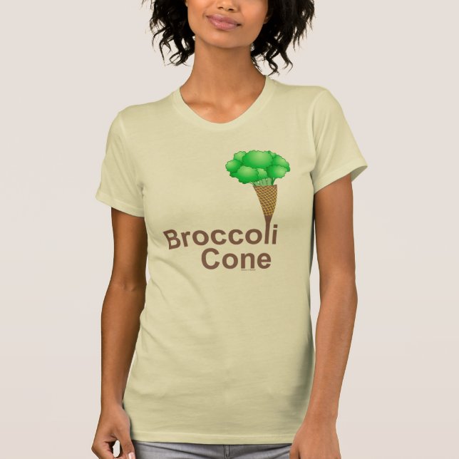 Broccoli Cone T Shirt (Framsida)