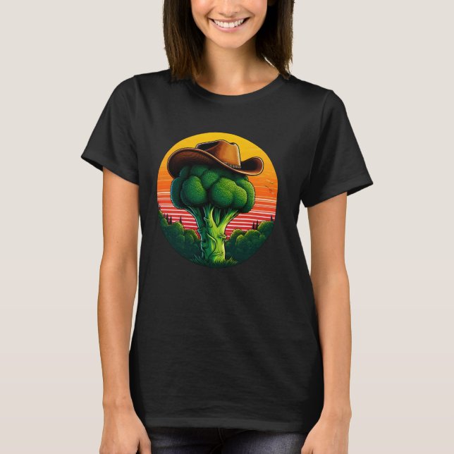 Broccoli Cowboy T Shirt (Framsida)