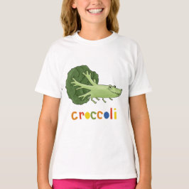 broccoli crocodile t shirt