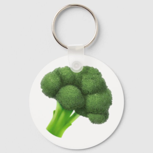 Broccoli - Emoji Nyckelring (Framsida)