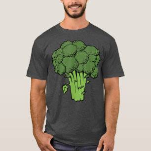 Broccoli Foodie Vegetarian Vegan Gardener Fläkt T Shirt