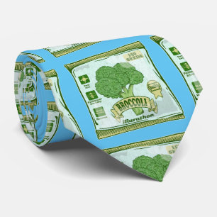 Broccoli Frö som odlar grönsaker Slips