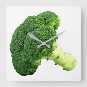 Broccoli Fyrkantig Klocka