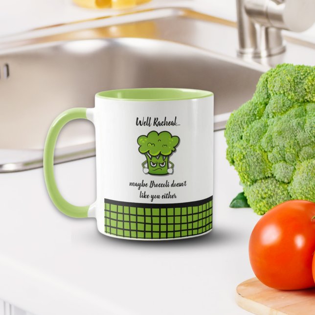 Broccoli gillar dig inte heller mugg (Skapare uppladdad)
