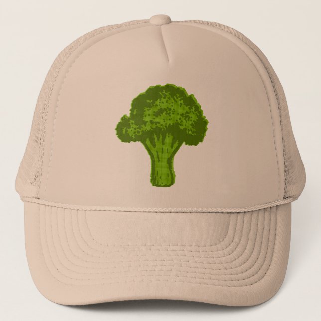 Broccoli-grafik Truckerkeps (Framsida)