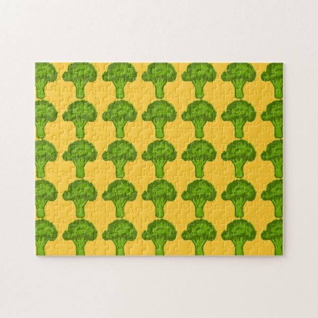 Broccoli Graphic Pussel (Horisontell)