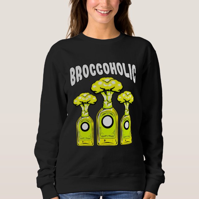 Broccoli Grönsaksätare Vegetarianer Växtbaserad D T Shirt (Framsida)