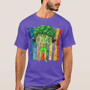 Broccoli Gym Bodybuilding Powerlift Deadlifts V T Shirt