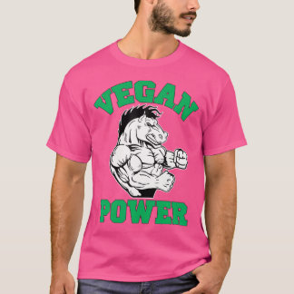 Broccoli Gym som drivs av växter Vegan Bodybuildin T Shirt