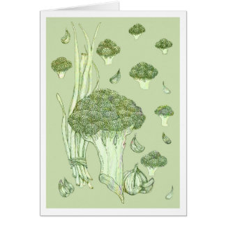 broccoli hälsningskort
