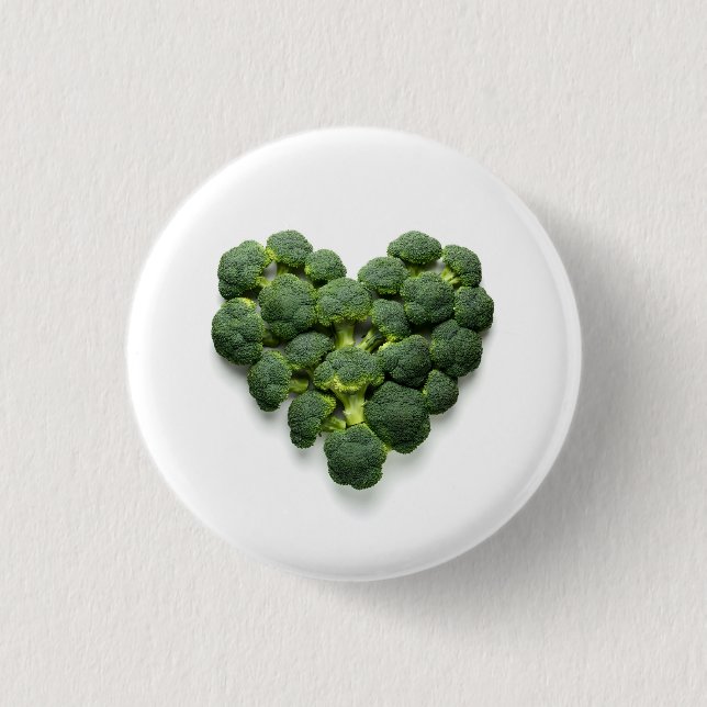Broccoli Heart Knapp (Framsida)