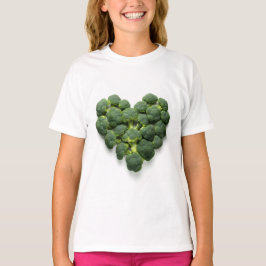 Broccoli Heart T Shirt
